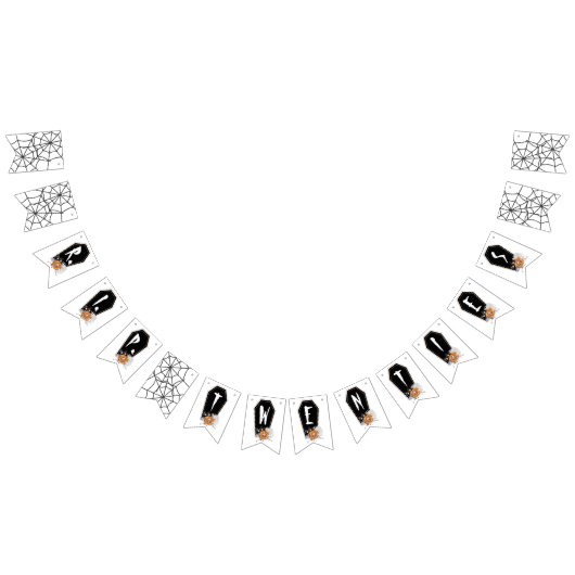 Death to My Youth, R.I.P.200年代，誕生日パーティー バンティングフラッグ (全)