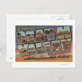 Death Valley, California - Large Letter Scenes ポストカード (正面/裏面)