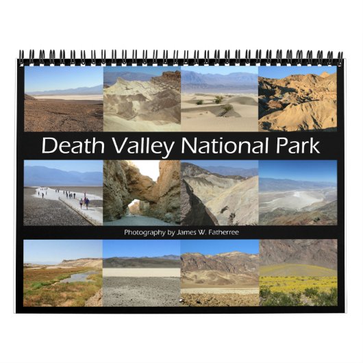 Death Valley N.P. Wall Calendar by J. Fathree. カレンダー (カバー)