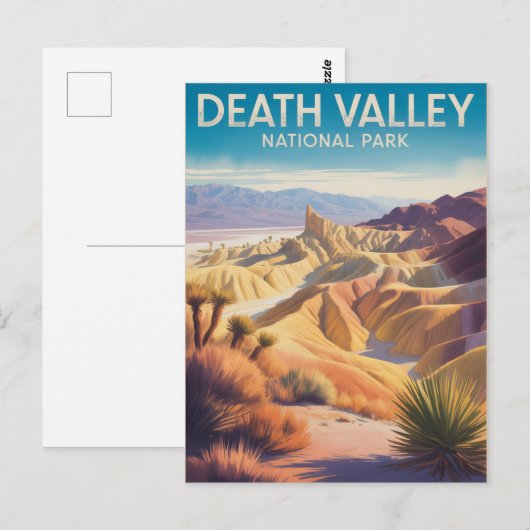 Death Valley National Park ポストカード (正面/裏面)
