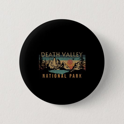Death Valley National Park  缶バッジ (正面)