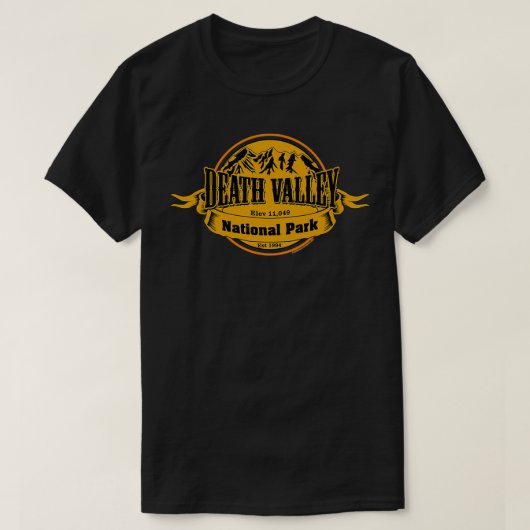 Death Valley National Park California 3 Tシャツ (デザイン正面)