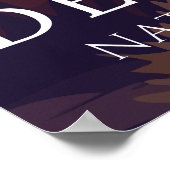 Death Valley National Park Desert Landscape ポスター (角)