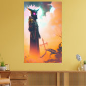 Death Warmed Over キャンバスプリント (インサイチュ (リビング))