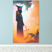 Death Warmed Over キャンバスプリント (インサイチュ (ウッドフロア))