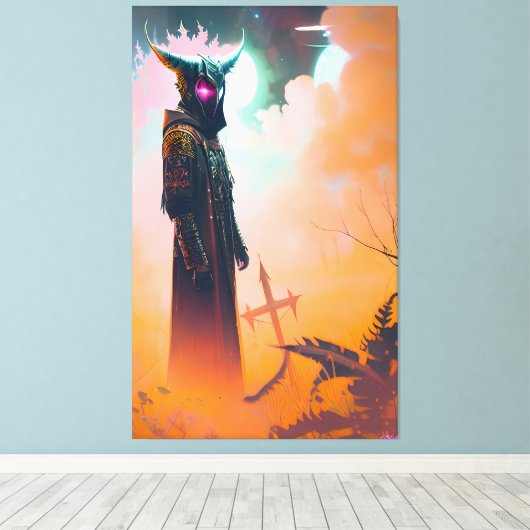 Death Warmed Over キャンバスプリント (インサイチュ (ウッドフロア))