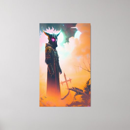 Death Warmed Over キャンバスプリント (正面)