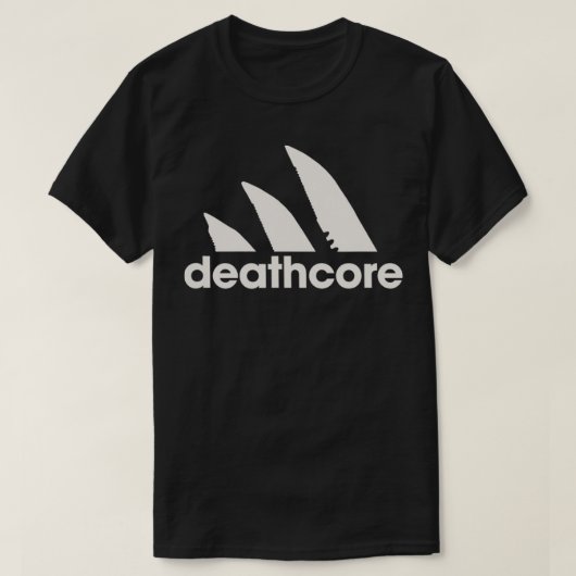 Deathcore Knives Tシャツ (デザイン正面)