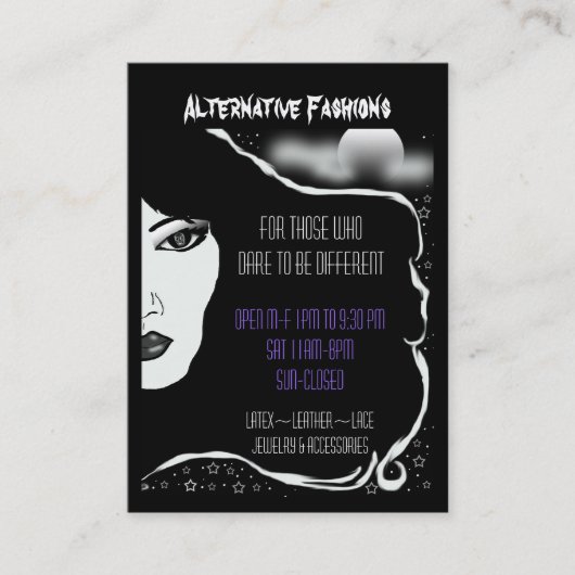 deathheadの月 名刺 (正面)