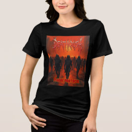 Deathkrush - Canvas T-shirt Plague protocol female トライブレンドＴシャツ