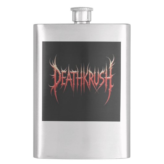 Deathkrush - Hip-flask large フラスク (正面)