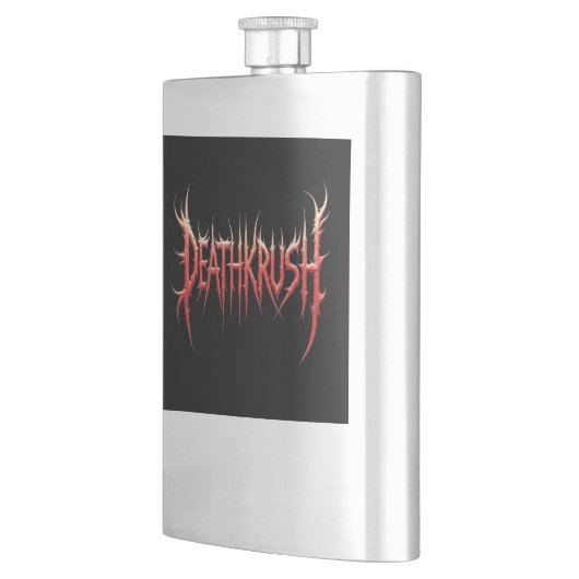 Deathkrush - Hip-flask large フラスク (左)
