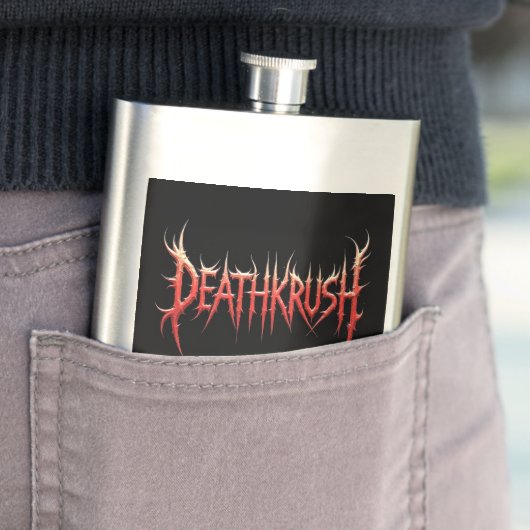 Deathkrush - Hip-flask large フラスク (インサイチュ)