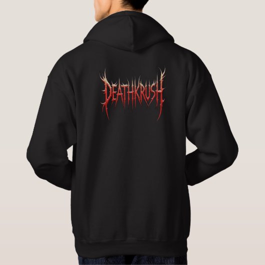 Deathkrush Hooded sweatshirt  パーカ (裏面)