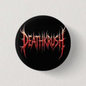 Deathkrush - Pin button 缶バッジ (正面)