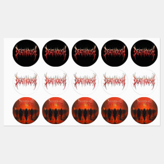 Deathkrush - Stickers ラベル
