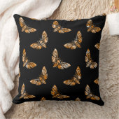 Death's Head Moth Pattern クッション (ブランケット)