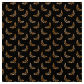 Death's Head Moth Pattern ファブリック (見本)