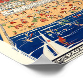 Deauville France Vintage Poster 1931 ポスター (角)