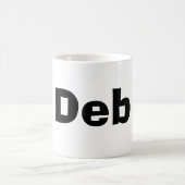 Debのマグ コーヒーマグカップ (中央)