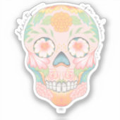 Deb JeffreyによるAshesスカルの美しい シール (正面)