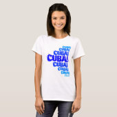 Débardeur femme Cuba Tシャツ (正面フル)