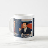 Debate Pablo Jose & William Villafañe コーヒーマグカップ (正面左)