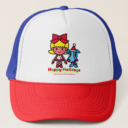 Debbie and Peg's Christmas キャップ (正面)