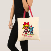 Debbie and Peg's Christmas トートバッグ (正面(商品))