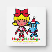 Debbie and Peg's Christmas フォトプラーク (正面)