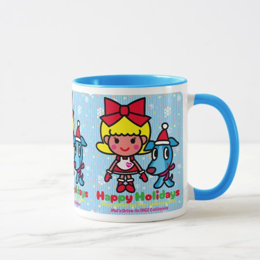 Debbie and Peg's Christmas マグカップ (右)