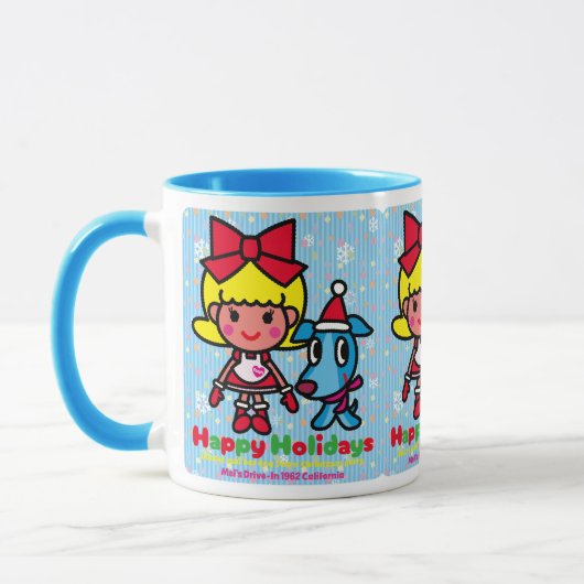Debbie and Peg's Christmas マグカップ (左)