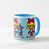 Debbie and Peg's Christmas マグカップ (正面右)