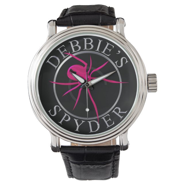 Debbie's Spyder Watch （Chromeグラフィックス） 腕時計 (正面)