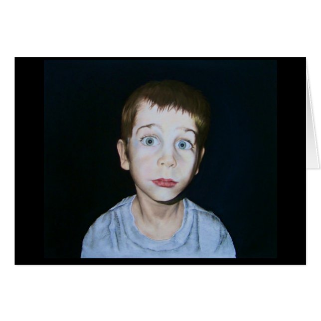 Debby Wang著大きい目の男の子 (正面横)