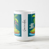 Debi tirar mas fotos Puerto Rico コーヒーマグカップ (中央)