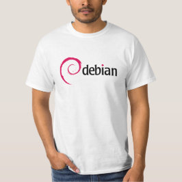 Debianのクラシックなティー Tシャツ