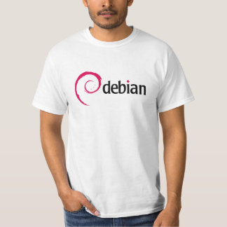 Debianのクラシックなティー Tシャツ