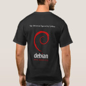 Debian日 Tシャツ (裏面)