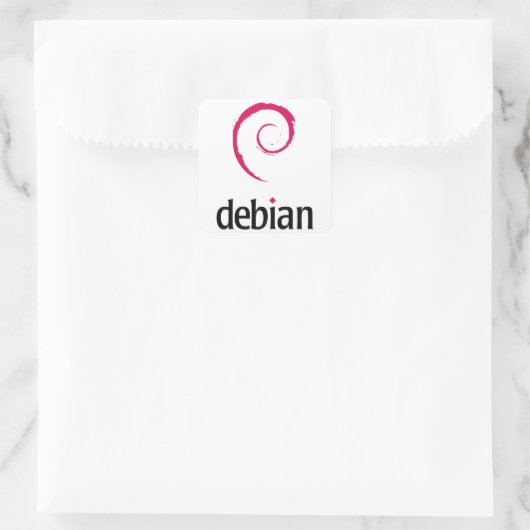 Debian スクエアシール (バッグ)