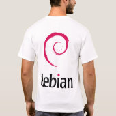 Debian Tシャツ (裏面)