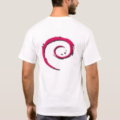 Debian Tシャツ (裏面)