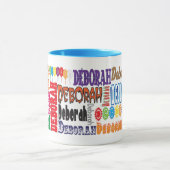 Deborahのコーヒー・マグ マグカップ (中央)