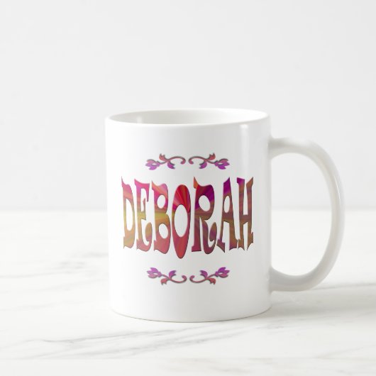 Deborahのマグの意味 コーヒーマグカップ (右)