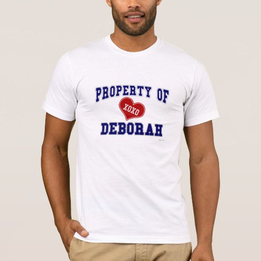 Deborahの特性 Tシャツ (正面)