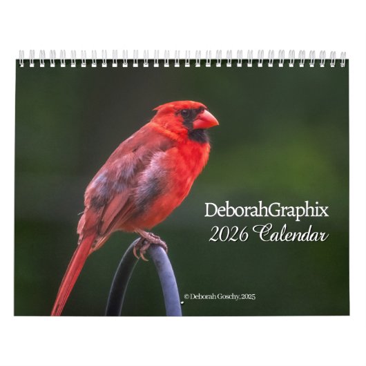 DeborahGraphix 2026 Calendar カレンダー (カバー)