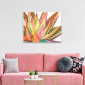Debraリー・ボールドウィンによるアロエノビリス水彩画 キャンバスプリント (インサイチュ (リビング))