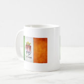 DeBryan アイルランド国旗 コーヒーマグカップ (正面左)
