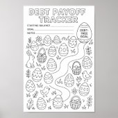 Debt Easter Egg Hunt Payoff Tracker  ポスター (正面)