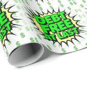 Debt Free At Last ラッピングペーパー (ロールコーナー)